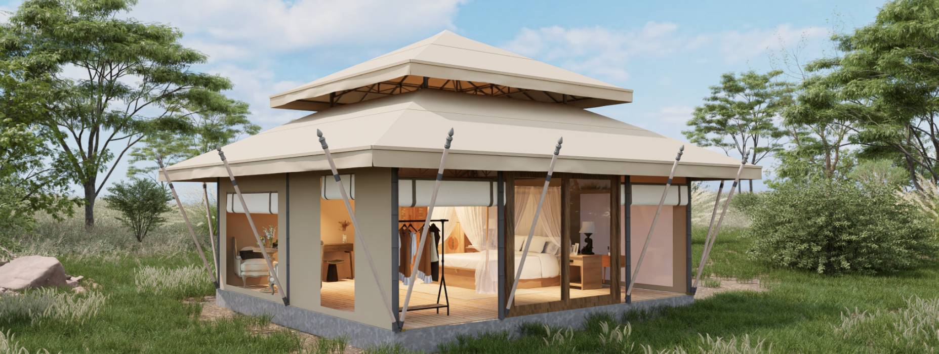 双台子区户外野奢帐篷